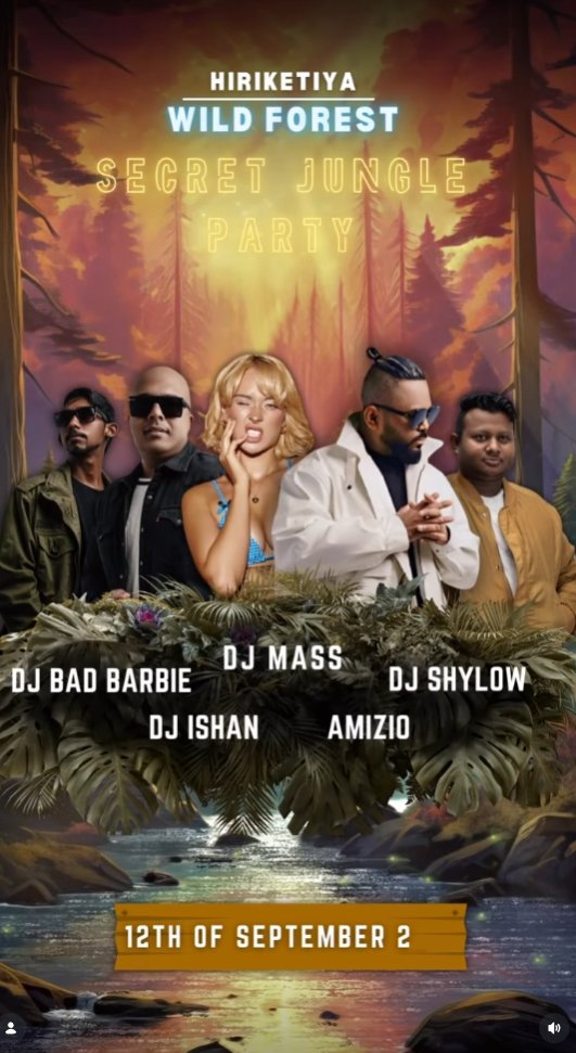 Secret Jungle Party
